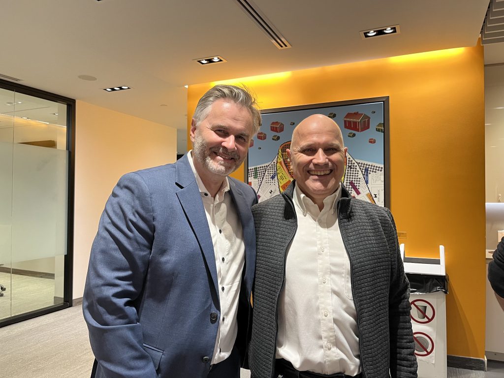 François Chartrand et Yvan Gélinas
